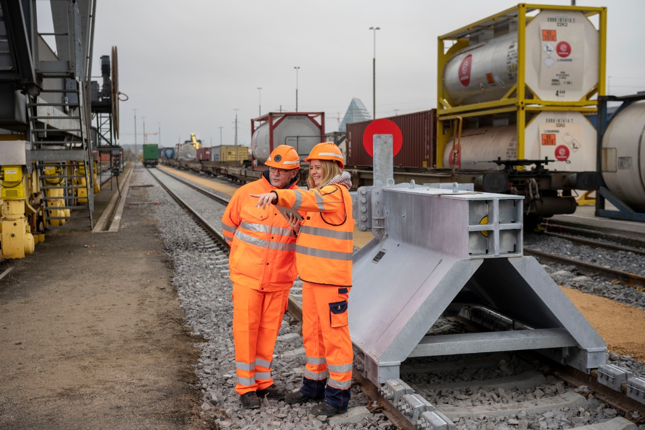 chantier ferroviaire
